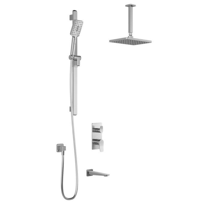 MOROKA TD3 Shower systems (valves not included) - Vertical arm